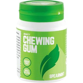 Gravity Spearmint sukkerfrit tyggegummi med xylitol (56g)