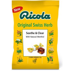 Kopi af RICOLA Framboise & M�lisse au citron � bonbons aux herbes sans sucre au go�t frais de baies (50g)