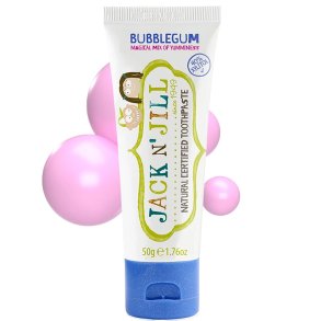 Jack N' Jill Bubblegum tandpasta met 40% xylitol – 50 g