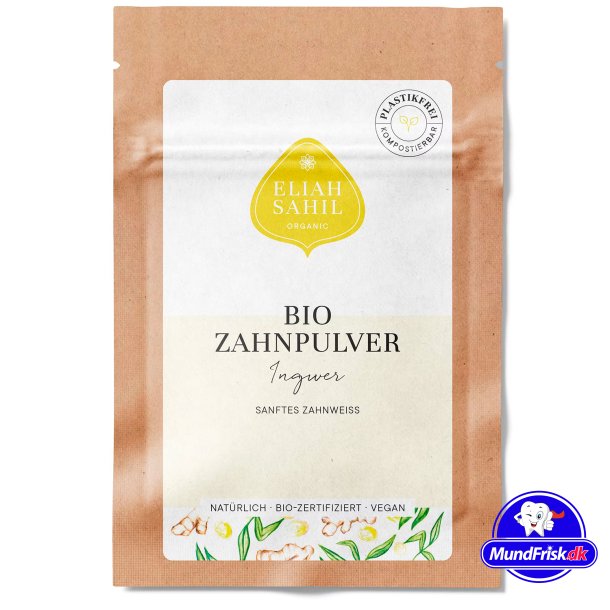 Organisk tannkrempulver Eliah Sahil Ginger