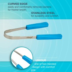 Tungerens DrTung Tungeskraper Inkl. Bag