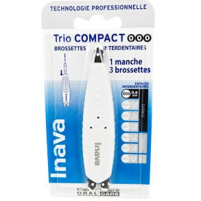 Inava Trio Compact Interdentalb�rsten 3 St. � 0.6 mm ISO 0