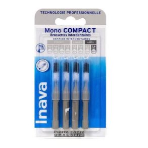 Inava Mono Compact interdentalb�rster 4 stk. � 2.6 mm ISO 7
