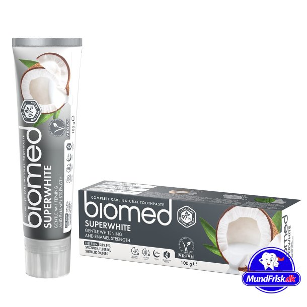 Biomed Superwhite Hydroxyapatit Zahnpasta ohne Fluorid 100g