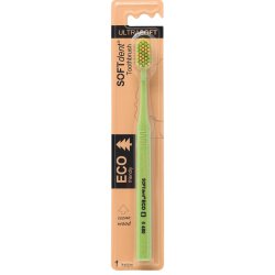SOFTdent ECO Ultrasoft Zahnb�rste mit 5.480 Borsten und Zedernholz � 1 St.