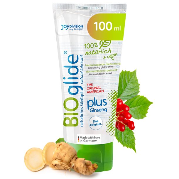 BIOglide Natural Plus Ginseng glidgel vegansk (100 ml)