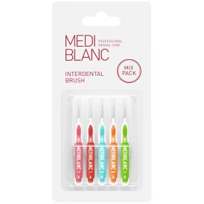 Mediblanc Brossettes interdentaires Interdental Brush Mix 0.4-0.8 mm (5 pcs)