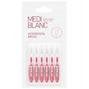 Mediblanc Interdental Brush Interdentalb�rsten 0.4 mm ISO 0 (6 St.)