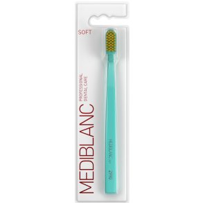 Mediblanc 2990 Soft tandb�rste med 2.990 b�rsteh�r - Blue