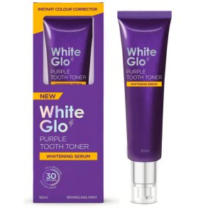 White Glo Purple Tooth Toner Whitening Serum (50 ml)