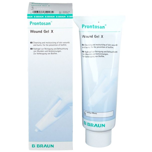 Prontosan Wound Gel X s�rgel til akutte og kroniske s�r (250 g)