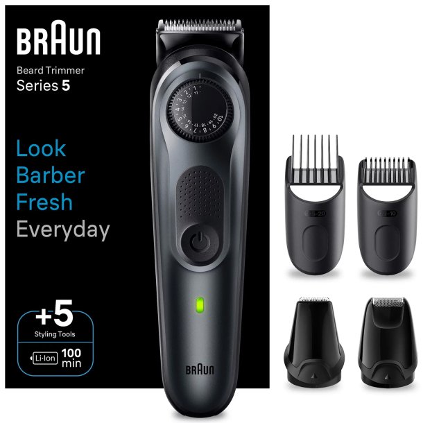 Braun Series 5 BT5441 Barttrimmer mit 40 L�ngeneinstellungen