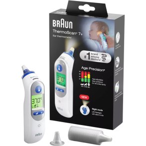 Braun ThermoScan 7+ IRT6525 thermom�tre auriculaire avec Age Precision et mode nuit