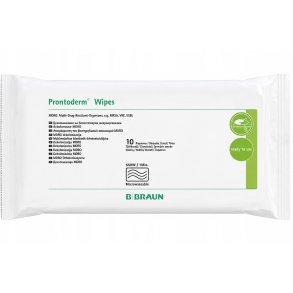 Prontoderm Wipes desinficerende kropsservietter til huddekontaminering (10 stk.)