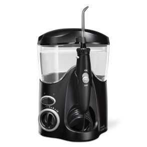 Waterpik Ultra WF-112 Munddusche schwarz mit 10 Druckstufen und 6 Aufs�tzen