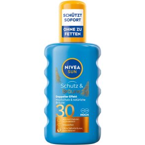 Nivea Sun Protect & Bronze solcreme SPF 30 med Pro-Melanin Extract (200 ml)