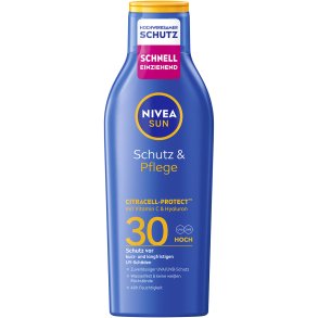 Nivea Sun Protect & Moisture solcreme SPF 30 med vitamin C og hyaluron (200 ml)