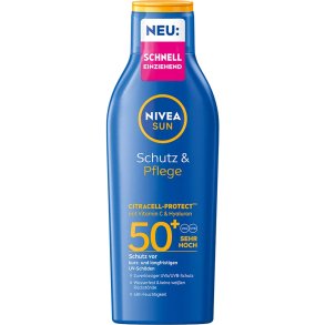 Nivea Sun Protect & Moisture solcreme SPF 50+ med vitamin C og hyaluron (200 ml)