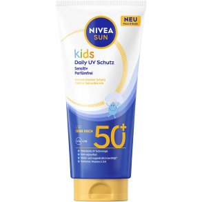 Nivea Sun Kids Daily UV Sensitive solcreme SPF 50+ til ansigt og krop (100 ml)