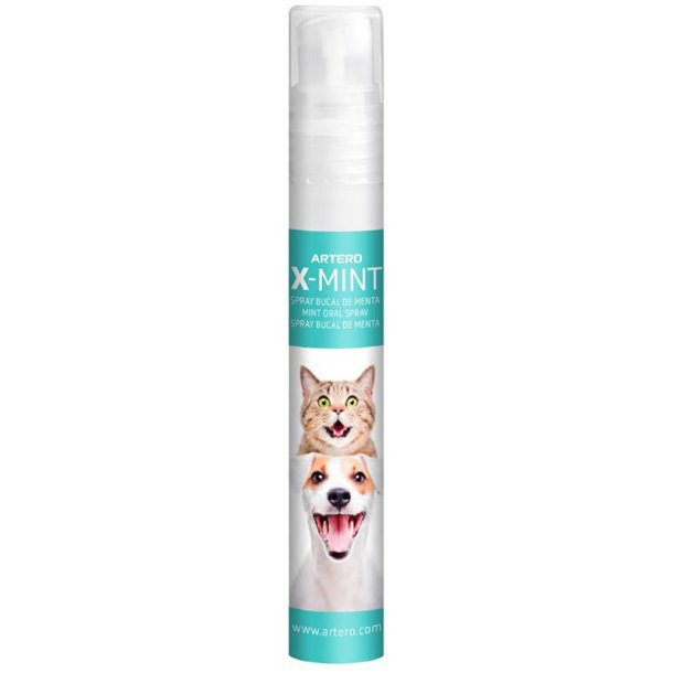Artero X-Mint mondspray voor honden en katten met mint en aloe vera (14 ml)