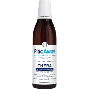 Plac Away Thera munnskyll med 0.20% chlorhexidin og hyaluronsyre
