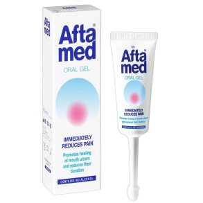 Aftamed Oral Gel med hyaluronsyra mot bl�sor och muns�r (10 ml)