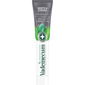 Vademecum White & Strong Zahnpasta mit Zink und Mangan (75 ml)