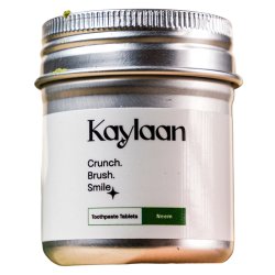 Dentifrice en pastilles � l'hydroxyapatite KAYLAAN Neem &amp; Xylitol (90 pcs)