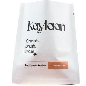 Hydroxyapatite Tandpasta Tabletter KAYLAAN Cinnamon & Xylitol (pose 90 stk.)