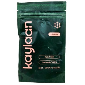 Kaylaan Xylitol Zahnpasta-Tabletten Watermelon + Fluorid (Beutel 90 St.)