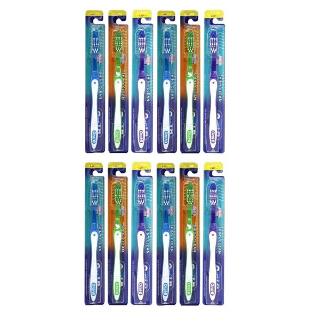 Oral-B Zahnb�rsten 12 St. Shiny Clean SOFT 35