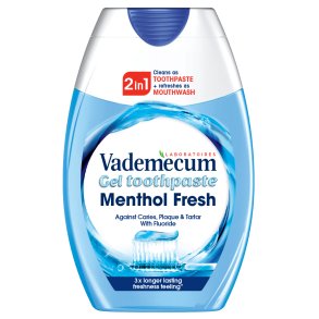 Vademecum Menthol Fresh 2in1 Gel-Zahnpasta (75 ml)