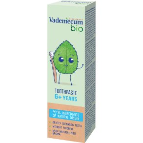Vademecum Bio Xylitol Zahnpasta f�r Kinder ab 6 Jahren mit nat�rlicher Minze (75 ml)