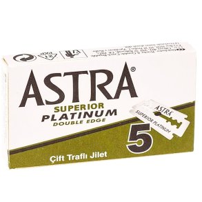 Astra Superior Platinum Double Edge-rakblad (5 st.)