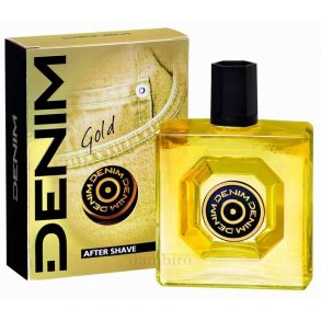 Denim Gold After Shave mit warmem, maskulinem Duft (100 ml)
