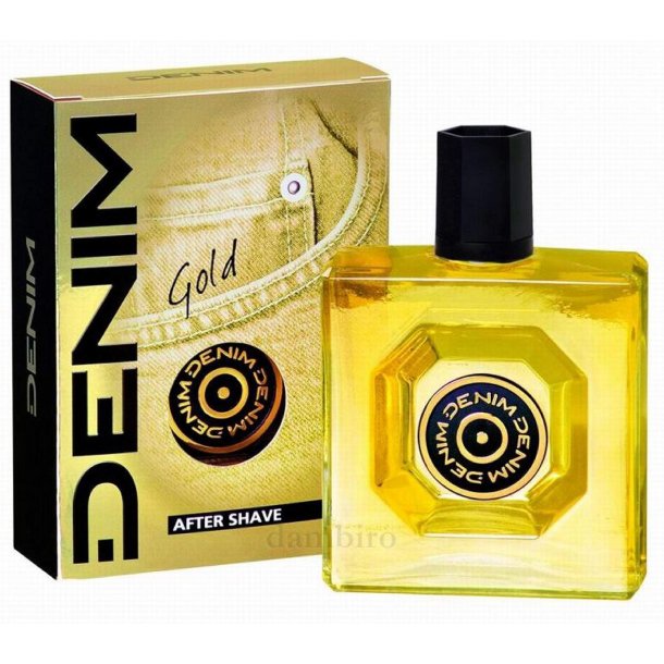 Denim Gold After Shave mit warmem, maskulinem Duft (100 ml)