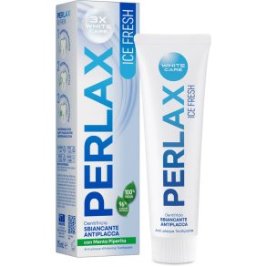 Perlax Ice Fresh White Care Whitening-Zahnpasta mit Pfefferminze (75 ml)