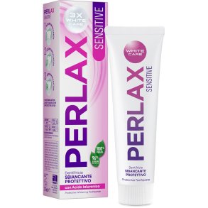 Perlax Sensitive White Care tandpasta til f�lsomme t�nder med hyaluronsyre (75 ml)