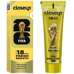 Closeup FIFA World Cup Tandpasta Gel med whitening og langvarig friskhed (85 g)