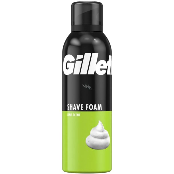 Gillette Classic Lime Scent rakl�dder med frisk lime-doft (200 ml)