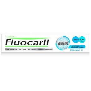 Fluocaril Protection Complete Whitening -hammastahna sinkill� kokonaisvaltaiseen suunhoitoon (75 ml)