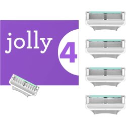 Sunny The Refills scheermesjes met 5 mesjes en vochtstrip (4 st.)