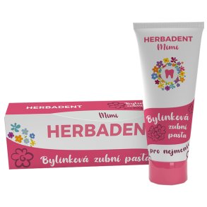 Hydroxyapatit B�rnetandpasta HERBADENT Mimi Revitalize med xylitol til de f�rste t�nder (50 g)