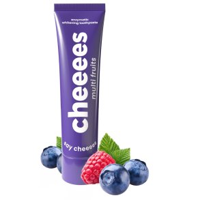 Cheeees Multi Fruits enzymatische Whitening-Zahnpasta mit Papain und Xylitol (60 g)