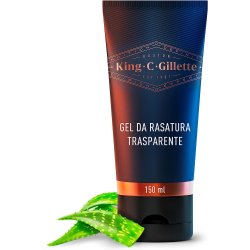 Gillette Bargel King C. Transparentes Rasiergel 150 ml