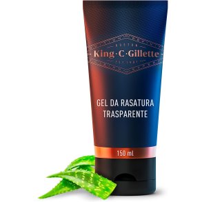 Gillette Bargel King C. Transparentes Rasiergel 150 ml