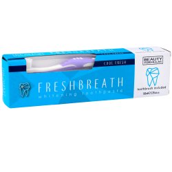 Whitening Tandpasta + Tandbrste Beauty Formulas Fresh Breath