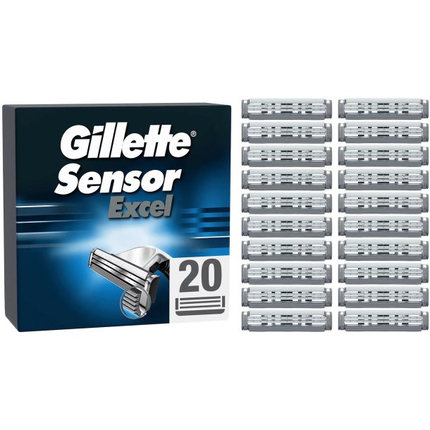 Gillette Sensor EXCEL 20 Stk. Rasierklingen