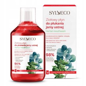 Sylveco Herbal suuvesi klooriheksidiinill� ja ksylitolilla (500 ml)