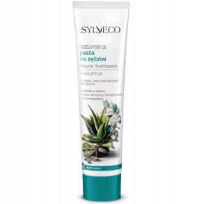 Sylveco Natural Eucalyptus -hammastahna klooriheksidiinill�, aloe veralla ja ksylitolilla, ilman fluoria (100 g)
